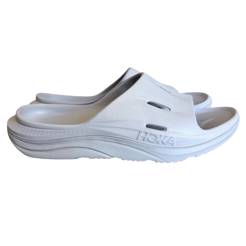 Hoka Ora Recovery Slide 3‎ White Mens Sandals 1135070 M13